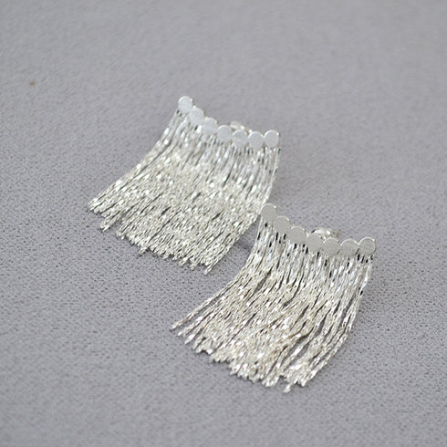 Short Tassel Earrings - Zafari Studio Jewelry