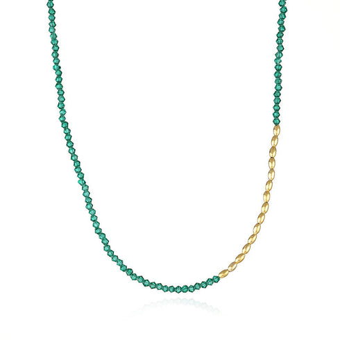 Dainty Mini Gemstone Beaded Necklace - Zafari Studio Jewelry