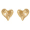 Trendy Heart Gold Earrings - Zafari Studio Jewelry