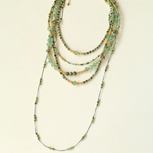 African Turquoise Necklace - Zafari Studio Jewelry