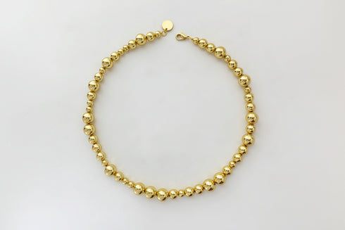 Graduated Round Ball Necklace - Bracelets | ZAFARI Studio Jewelry