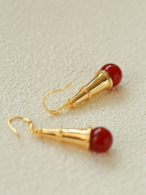 Leaf Pattern Earrings (Copy) - Earrings | ZAFARI Studio Jewelry