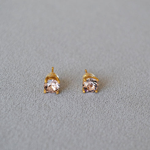 Crystal Diamond Ear Stud Earrings - Zafari Studio Jewelry