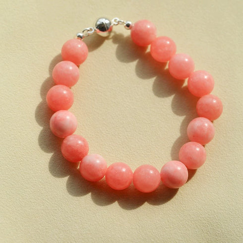 Crystal Beaded Bracelet with Manegtic Clasp - Zafari Studio Jewelry