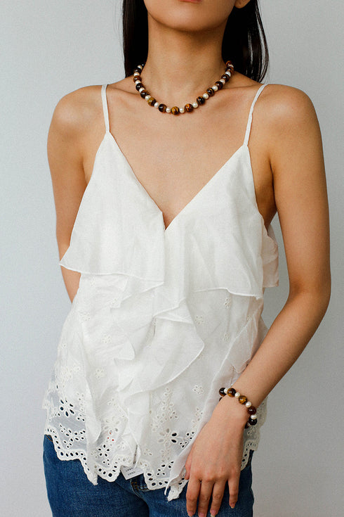 Luxury Design Baroque Pearl Choker Necklace (Copy) (Copy) - Necklaces | ZAFARI Studio Jewelry