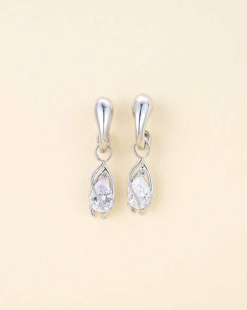 Bold Waterdrop Gold Earrings (Copy) - Zafari Studio Jewelry