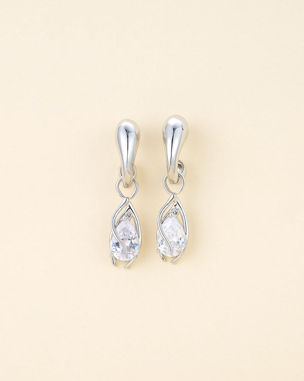 Bold Waterdrop Gold Earrings (Copy) - Zafari Studio Jewelry