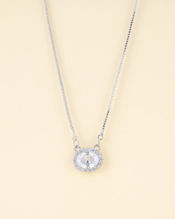 Double Stacked Square Pendant Necklace (Copy) - Zafari Studio Jewelry