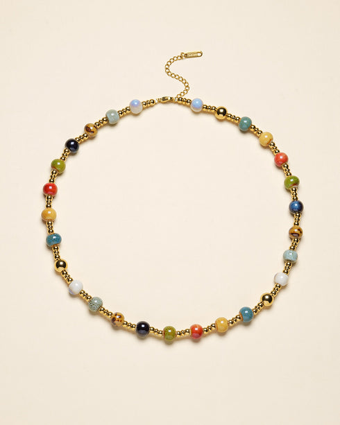 Colorful Ceramic Necklace
