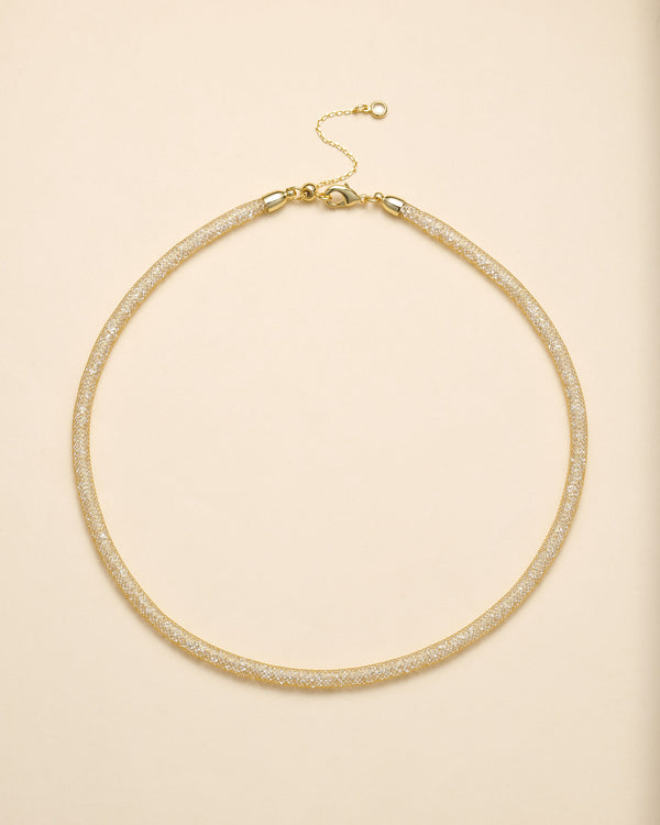 Serpentine Chain 18K Gold-Plated Necklace