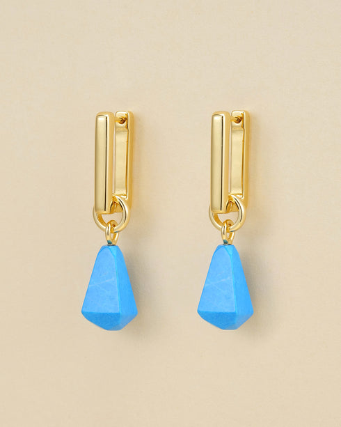 Turquoise Teardrop Necklace, Earrings or Full Set