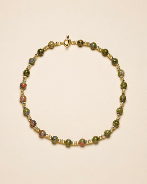 Green Jasper Necklace