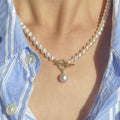 Fashion Freshwater Pearl Collar Pendant Necklace - Zafari Studio Jewelry