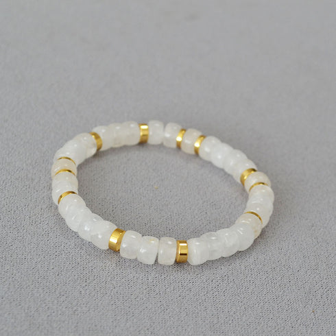 Natural Gemstone Tiger’s Eye, Agate, Crystal Bracelet - Zafari Studio Jewelry