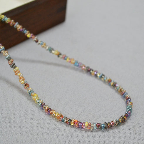 Bohemian Colorful Beads Handmade Necklace - Zafari Studio Jewelry