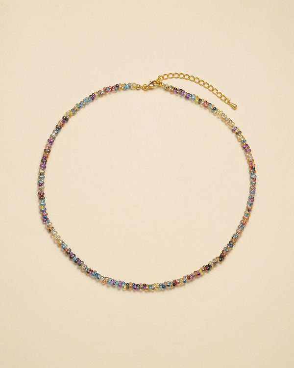 Boho Beaded Pearl Necklace