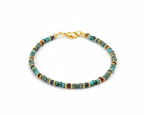 Vintage Bohemian Beads Necklace, Bracelet - Zafari Studio Jewelry