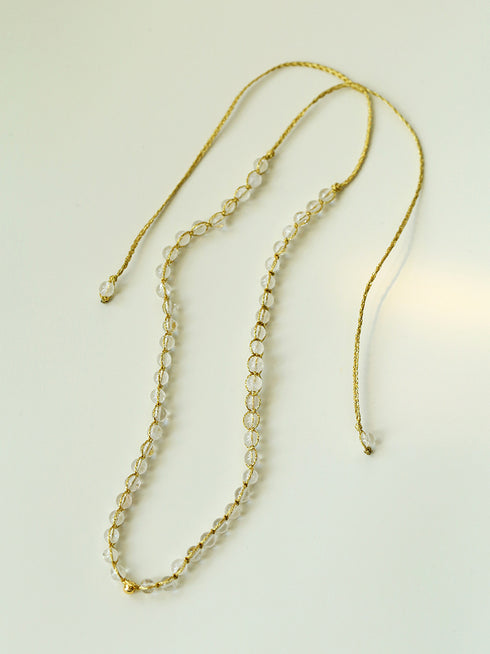 Braided Stones Necklace - Zafari Studio Jewelry