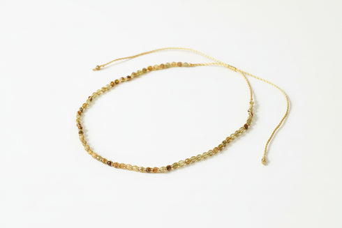 Braided Stones Necklace - Zafari Studio Jewelry