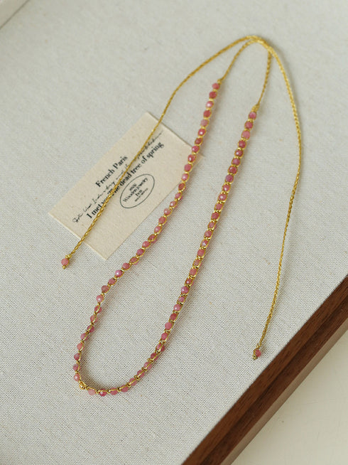 Braided Stones Necklace - Zafari Studio Jewelry