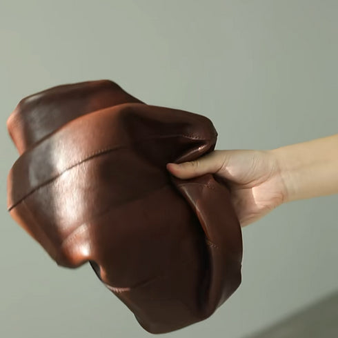 Lilian Genuine Leather HOBO Bag - Zafari Studio Jewelry