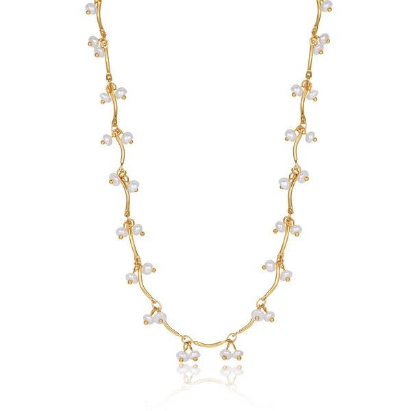 Cherry Pearls Necklace and Bracelet (Purchase Individually) - Zafari Studio Jewelry