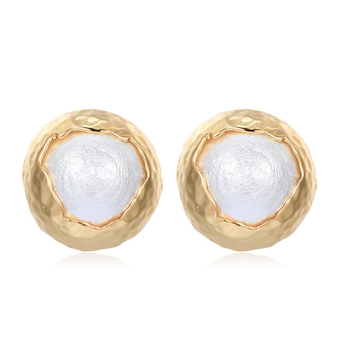 Chic Cotton Pearl Earring - Zafari Studio Jewelry