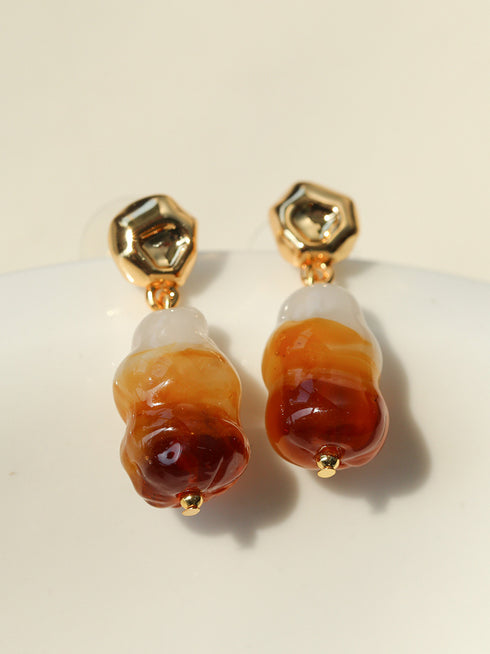 Dopamine Colorful Short Earrings - Zafari Studio Jewelry