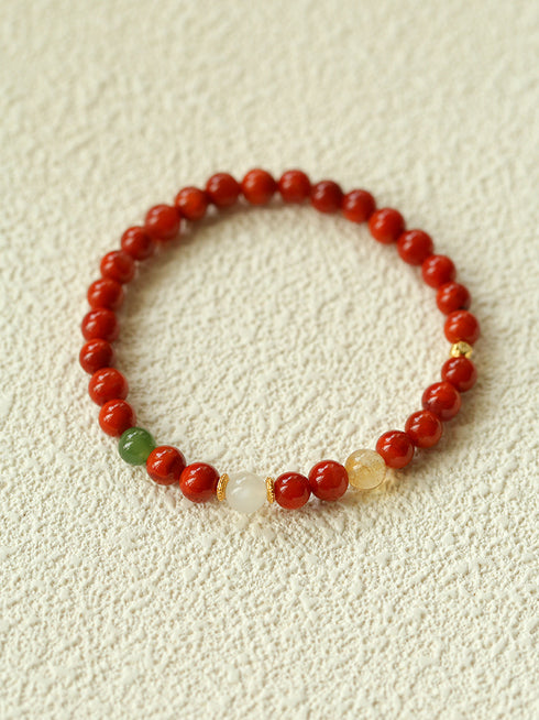 Colorful Natural Stones Bracelet - Zafari Studio Jewelry