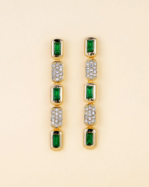 Linear Drop Earrings