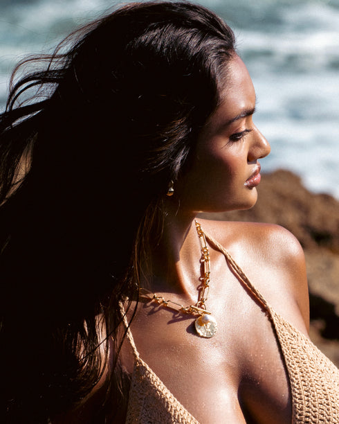 Vintage Baroque Pearl Choker Necklace - Zafari Studio Jewelry