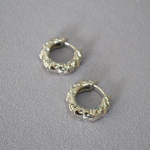 Lava Ear Hoop Earrings - Zafari Studio Jewelry