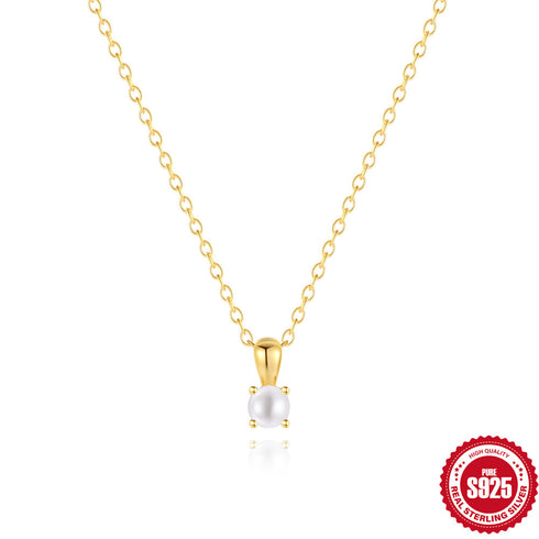 Classic Birthstone Necklace - Zafari Studio Jewelry