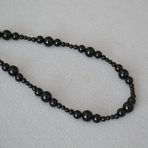 Natural Black Onyx Necklace - Zafari Studio - Zafari Jewlery