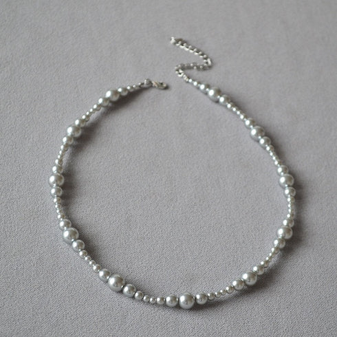 Vintage Beaded Graceful Necklace - Zafari Studio Jewelry