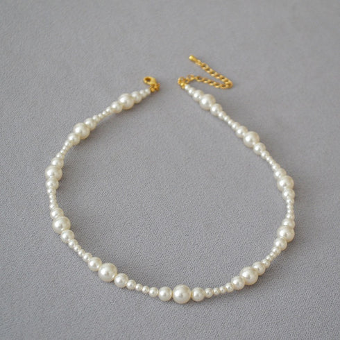 Vintage Beaded Graceful Necklace - Zafari Studio Jewelry