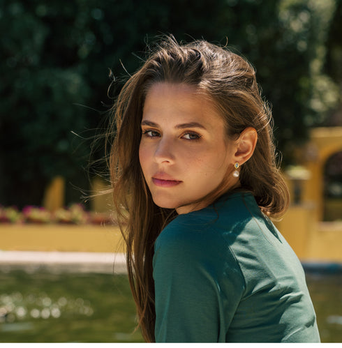 Opal Baroque Pearls Necklace and Earrings Gold Vermeil (Purchase Individually) - Zafari Studio Jewelry