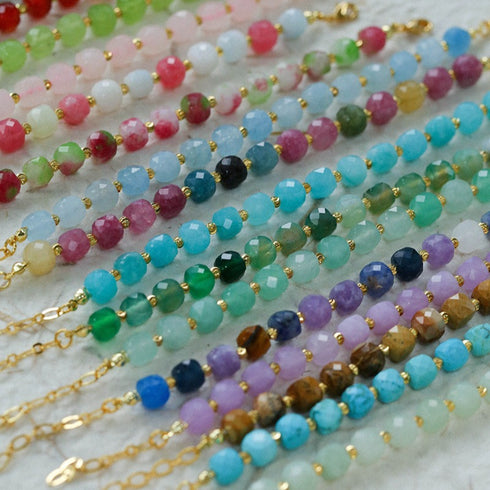 Multicolor Crystal Beads Bracelet - Zafari Studio Jewelry