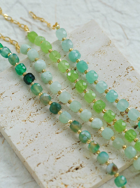 Multicolor Crystal Beads Bracelet - Zafari Studio Jewelry