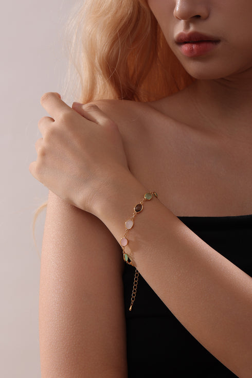 Crystal Bracelet Necklace( Purchase Individually) - Zafari Studio Jewelry