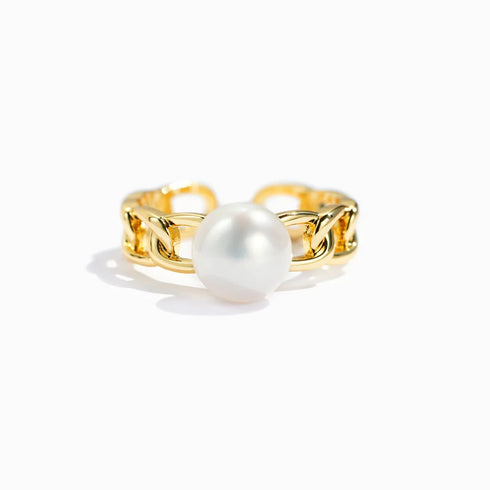 Various Style Freshwater Pearl Ring Gold Vermeil - Zafari Studio Jewelry