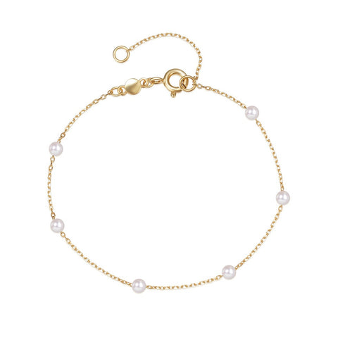 Pearl Bracelet – Elegant & Adjustable Everyday Style - Zafari Studio Jewelry