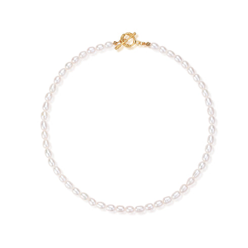 Mini Rice Pearls Beaded Necklace l Bracelet - Zafari Studio - Zafari Jewlery