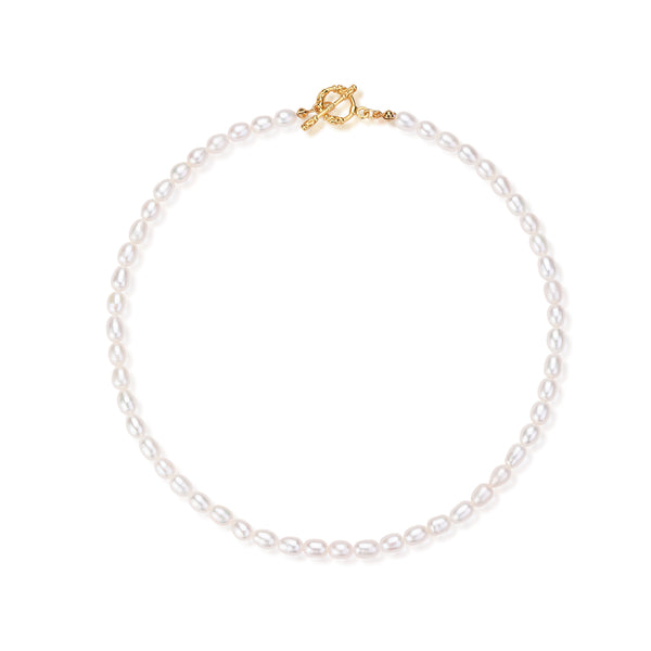 Mini Rice Pearls Beaded Necklace l Bracelet - Zafari Studio - Zafari Jewlery