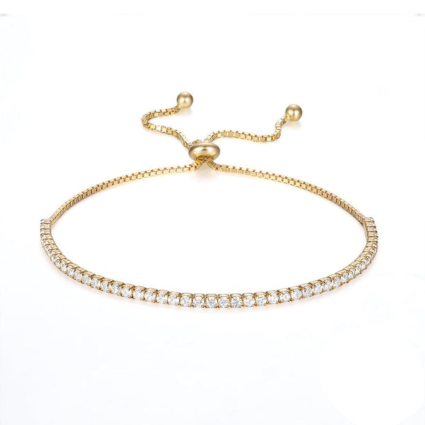 Tennis Bracelet with AAAAA Zirconia - Zafari Studio Jewelry
