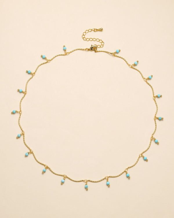 Turquoise Beaded Necklace