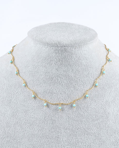 Turquoise Beaded Necklace