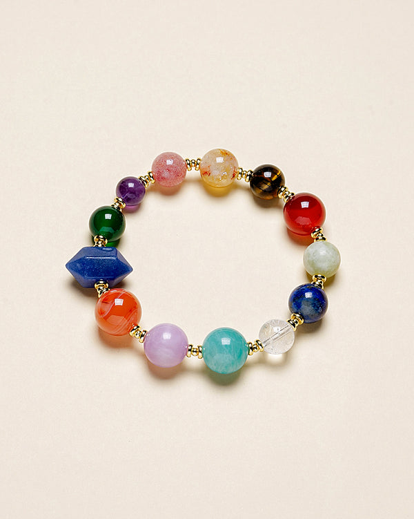 Gemstone Beaded Bracelet