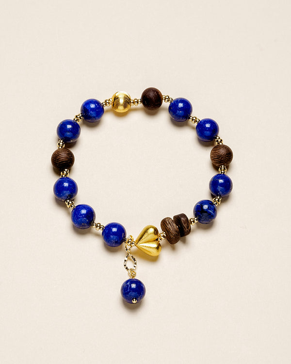 Wood Beaded Bracelet