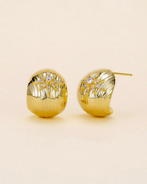 Starburst Dome Earrings